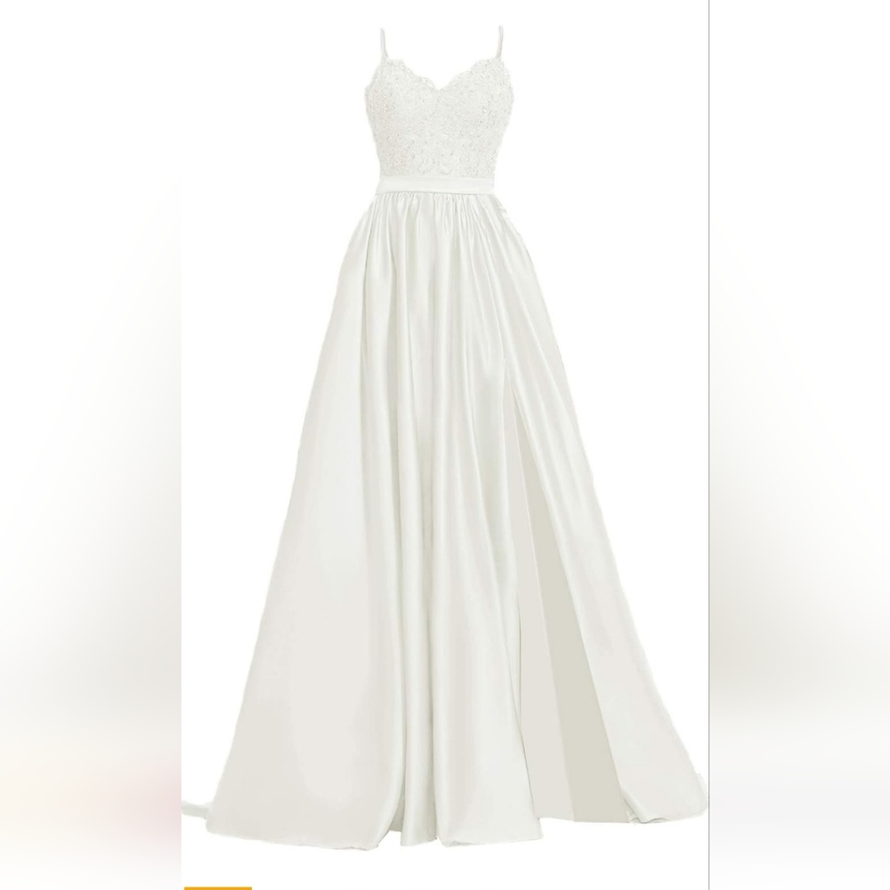 New Ivory wedding dress